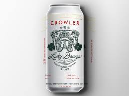 Lucky Dawgs Crowler Can Design Beer Label Design Beer Brewing System Beer Brewing Process