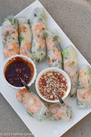 Vietnamese Fresh Spring Rolls With Shrimp Peanut Sauce Recipe Recipes Food Vietnamese Fresh Spring Rolls