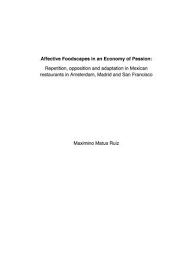 In the world of words and all of t. Affective Foodscapes In An Economy Os Passion By Max Matus Issuu