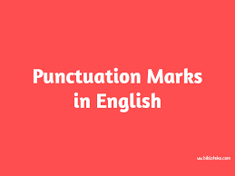Check spelling or type a new query. Punctuation Marks In English Bibloteka