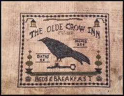 Free video game and geek cross stitch patterns to download by lord libidan. Pattern Old Crow Inn Cross Stitch By Kanikis Prims And Whims Etsy Cross Stitch Samplers Halloween Cross Stitch Patterns Cross Stitch Patterns