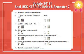 Soal Ukk Pendidikan Agama Islam Sd Kelas 5 Semester 2 Kurikulum Ktsp Idn Paperplane