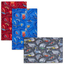 Fs762_1 disney cars lightning mcqueen lmq baumwolle stoff design handwerk quilten polster stoff durch den meter. Kinderteppich Disney Cars Strassen 2 Farben 3 Grossen