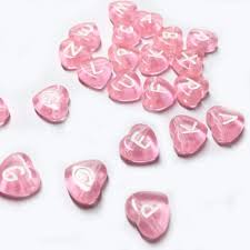 They come in their original colors, . Amazon Com Letter Beads Transparent Pony Love Heart Style 12mm X 3mm Acrylic Alphabet White Letter A Z Craft For Diy Projects Arts Crafts Sewing