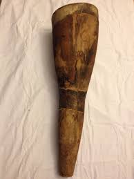 Revolutionary War Era Prosthetic Wooden Leg Peg Leg Wooden Decor Wooden Leg