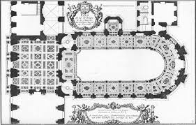 Chateau De Versailles Floor Plan File Floor Plan Of The Royal Chapel At Versailles In 1714 By Demortain Versailles French Architecture How To Plan