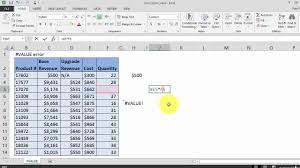 How To Fix Value Error In Your Excel Formulas Youtube