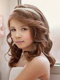Flower Girl Hairstyles Flowergirl Hairstyles Flower Girl Hairstyle With Headband Flower Girl Hairstyles Kids Hairstyles Headband Hairstyles