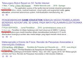 Examples of translating «minat» in context: How To Sort Google Scholar Search Results By Descending Order Of Date Quora