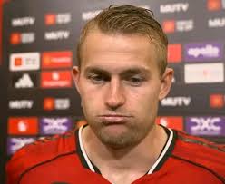 De Ligt's reaction to penalty goal