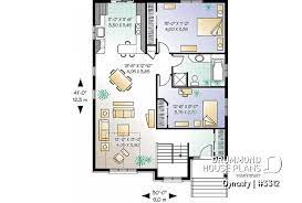Bed bath mobile home floor plans also bedroom open via. House Plan 2 Bedrooms 1 Bathrooms 3312 Drummond House Plans