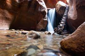 Kanarra creek falls is a popular slot canyon with a crystal clear creek running through it that people of all ages will enjoy. The Ultimate Guide To Hiking The Kanarra Creek Trail To Kanarra Falls She Dreams Of Alpine