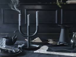 Ikea Persportaal Schwarz Weiss Deko Kerzen