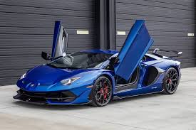 Lamborghini Aventador Svj Black And Blue Lamborghini Aventador Svj Di Instagram Great Color By Isellexotics Lamborghini Aventador Lamborghini Automotive Design