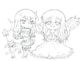Anime lovers we got you covered. Kawaii Coloring Pages Anime Girl Kiddo Andthings