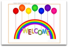 Included are alphabet, number, color and shape posters and signs, letter and number banners (editable), labels (editable), desk and name tags (editable), a word wall and group Rainbow Party Decorations Fun Diy Parties And Themes