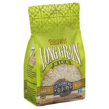 Lundberg organic california brown basmati rice 32 ounce. Lundberg Brown Long Grain Rice Shop Rice Grains At H E B