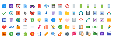 Download The Best Free Icon Packs Here Is A Few Sets Of Icons In The Same By Nick Babich Medium