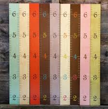Amazon Com Wall Hanging Wooden Growth Chart Ruler For Boys