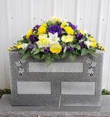 Maybe you would like to learn more about one of these? Reserved For Vicki Cemetery Headstone Saddle Cemetery Flowers Grave Flowers Headstone Flowers Cemetery Arrangement Grave Decoration Cemetery Flowers Funeral Flower Arrangements Grave Flowers