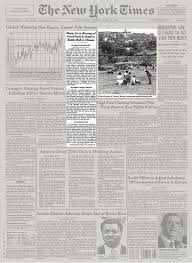 New york times admits serious editorial failings over caliphate podcast. Global Warming Has Begun Expert Tells Senate The New York Times