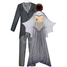 Halloween Tim Burton S Corpse Bride Cosplay Costume Women Ghost Zombie Bride Emily Dress Man Victor Costume Movie Tv Costumes Aliexpress