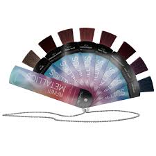 Infiniti Metallic Fan Swatch Chart