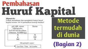 Bagian terakhir dalam penulisan daftar pustaka sebuah buku adalah mencantumkan kota penerbitan dan nama penerbit yang mencetak buku tersebut. Rangkuman Contoh Soal Huruf Kapital Jawaban Pembahasannya
