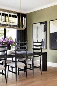 4 pieces dining chair covers, stretch washable geometric pattern chair slipcovers, for dining room kitchen home hotel table banquet sets, olive green 4.6 out of 5 stars 1,130 $24.99 $ 24. Green And Black Dining Room Colors Transitional Dining Room