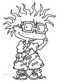 printable rugrats coloring pages for kids cool2bkids cartoon books coloriage de point croix