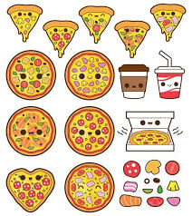 Kawaii Pizza Clipart Kawaii Clipart Susse Pizza Clipart Pizza Party Clipart Kawaii Essen Clipart Bumazh Kawaii Clipart Cute Food Drawings Kawaii Doodles