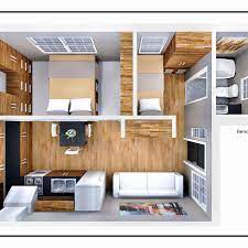 Image Result For Under 500 Sq Ft House Plans Studio Apartment Floor Plans Small House Design Small House Kits