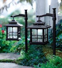 Ashman black shepherd hook 48 inches tall 1/3 inch in diameter, pack of 10 hooks. Led Solar Path Lantern With Shepherd S Hook In Bronze Set Of 2 Walmart Com Outdoor Solar Lights Outdoor Solar Lanterns Solar Lanterns