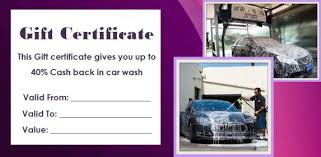 Sample of car wash character calling card design for advertisements marketing ideas and promote carwash mascot branding identity. 16 Auto Detailing Gift Certificate Template Ideas Gift Certificate Template Gift Certificates Certificate