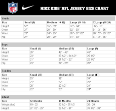 Football Jersey Size Conversion Chart