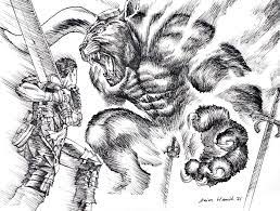 I decided to draw one of my favourite panel in berserk. Guts vs Zodd. :  r/Berserk