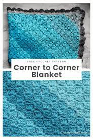 Free Corner To Corner Crochet Blanket Border Pattern Corner To Corner Crochet Blanket C2c Crochet Pattern Free Corner To Corner Crochet Pattern