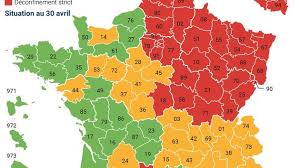 Cette carte vous permettra de retrouver les départements selon leurs noms et leurs numéros. Carte Du Deconfinement La France Se Reconcilie Avec Ses Departements