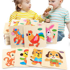 Check out our wooden puzzle toys selection for the very best in unique or custom, handmade pieces from our puzzles shops. Baby Wooden Puzzle Toys For Toddlers Cartoon Animals Picture Puzzle Baby Intelligence Educational Toys Kids Early Development Buy At The Price Of 1 45 In Aliexpress Com Imall Com