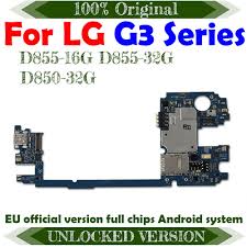 Here you can easily unlock lg g3 android mobile when forgot password or pattern lock, reset lg phone without a password and data loss. Buy Online Original Unlocked For Lg G3 D855 Motherboard 16gb With Chips For Lg G3 D850 D855 D852 Motherboard 32gb With Os Android Alitools
