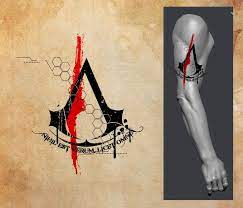 Okay These Are Like The Title Says Assassin S Creed Tattoo Designs I Am A Big Assassin S Creed Fan And Assassins Creed Tattoo Gaming Tattoo Assassins Creed