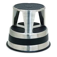 Cramer 1002 00 Kik Step Rolling Step Stool Premium Grade Stainless Steel Amazon Com For Utility Room Step Stool Kitchen Step Stool Plastic Step Stool