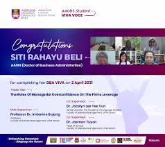 This university offers courses in at least one of the following subjects Viva Voce Siti Rahayu Beli