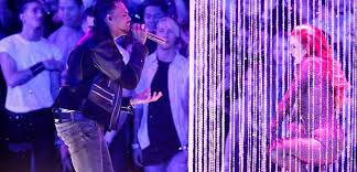 Image result for stage performance of chris brown