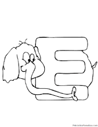 Printable letter e coloring pages for adults. Printable Alphabet Letters Coloring Pages