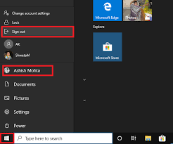 Now, windows will allow removing the microsoft account as that user. How To Log Off Computer Or Sign Out From Windows 10