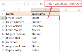 Select any cell in the column you want to sort. How To Sort By The Last Name In Excel Easy Guide Trump Excel