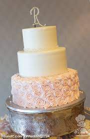 Design W 0734 Butter Cream Wedding Cake 12 9 6 Serves 100 Buttercream Rose Swirl Buttercream Wedding Cake Cream Wedding Cakes Wedding Cakes Vintage
