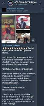 Das mutmaßlich rechtsradikale und rassistische attentat von hanau erschüttert deutschland. Afd Fans Verunglimpfen Die Toten Von Hanau Storungsmelder