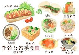 简爱手绘对此图片选择了版权保护 您无法查看原图 food food illustrations taiwan food